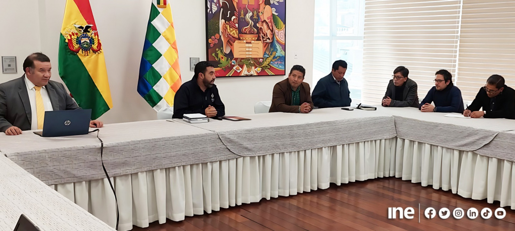Gobernación de La Paz destaca el avance técnico del proceso censal que encabeza el INE