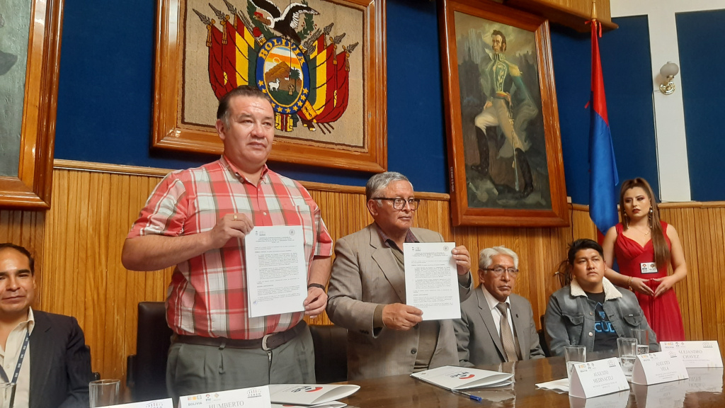 El proceso censal recibe el pleno apoyo de la Universidad Técnica de Oruro