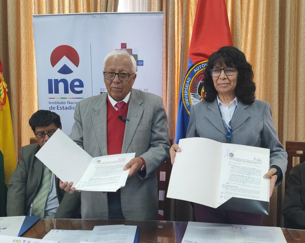 El censo 2024 tendrá el sello, firma y apoyo de la Universidad Autónoma Tomás Frías de Potosí