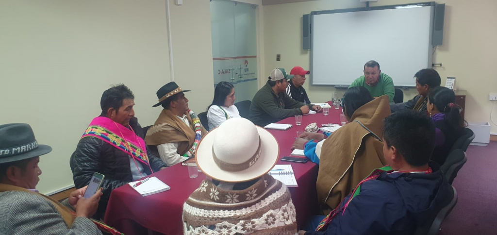 INE y representantes de las GAIOCS coordinan