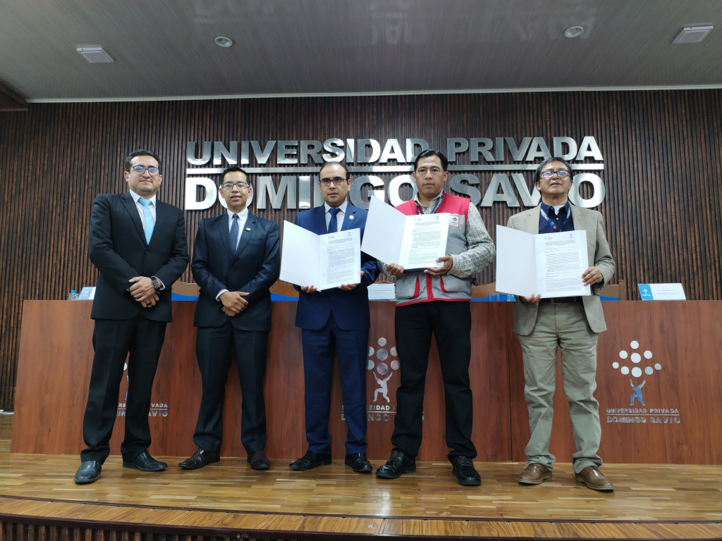 La Universidad Privada Domingo Savio regional Chuquisaca ratifica su compromiso para con el Censo