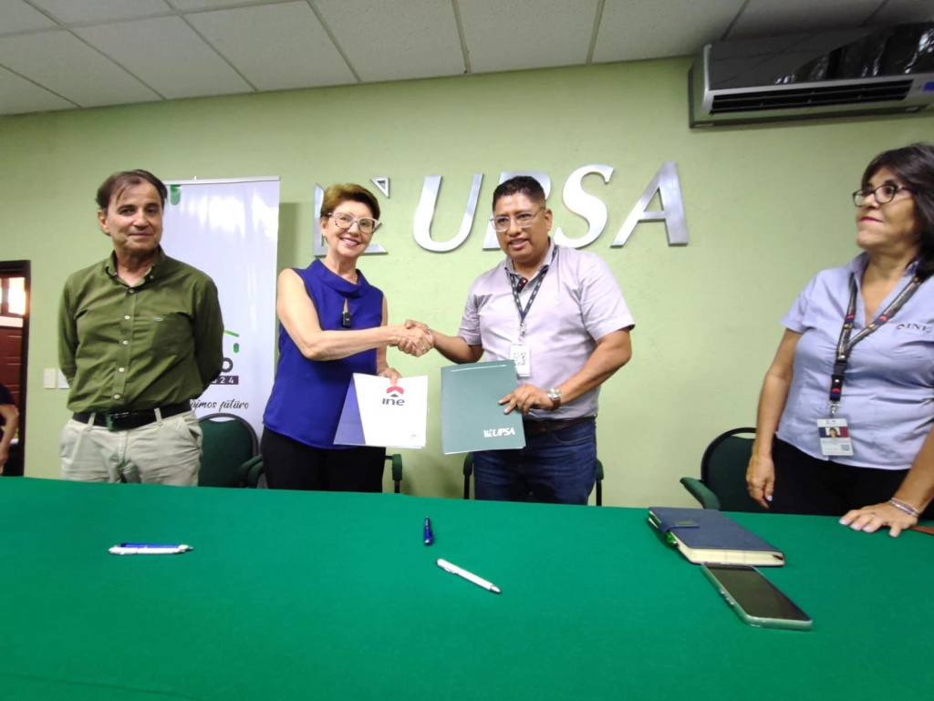 INE y Universidad Privada de Santa Cruz firman convenio para capacitar a Censistas