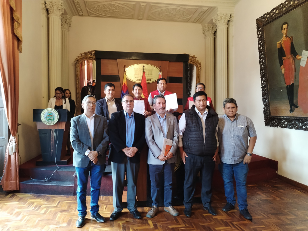 Chuquisaca firman convenio