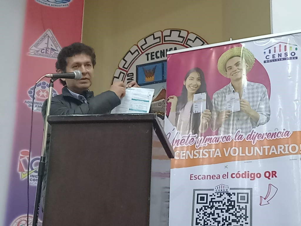 INE socializa avances del Censo 2024 en Oruro
