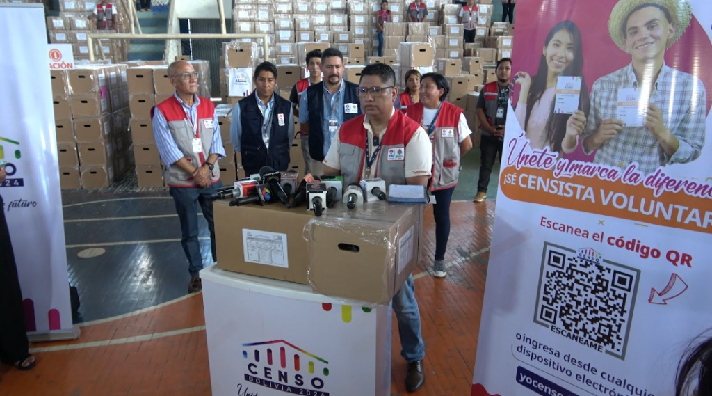 Santa Cruz recibe 12.000 cajas censales