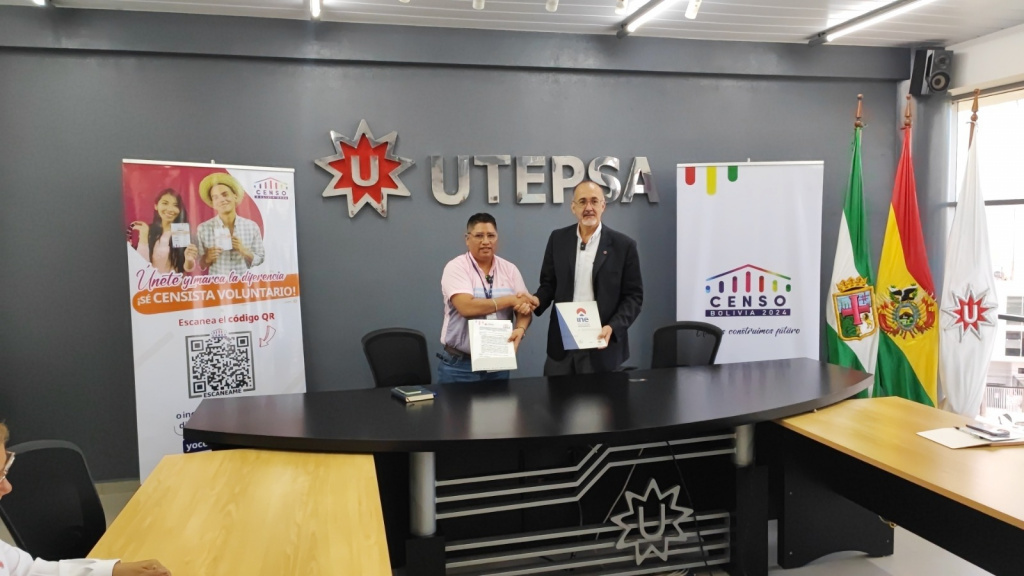 INE y UTEPSA firman convenio