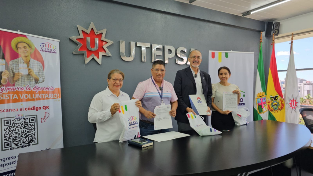 INE y UTEPSA firman convenio