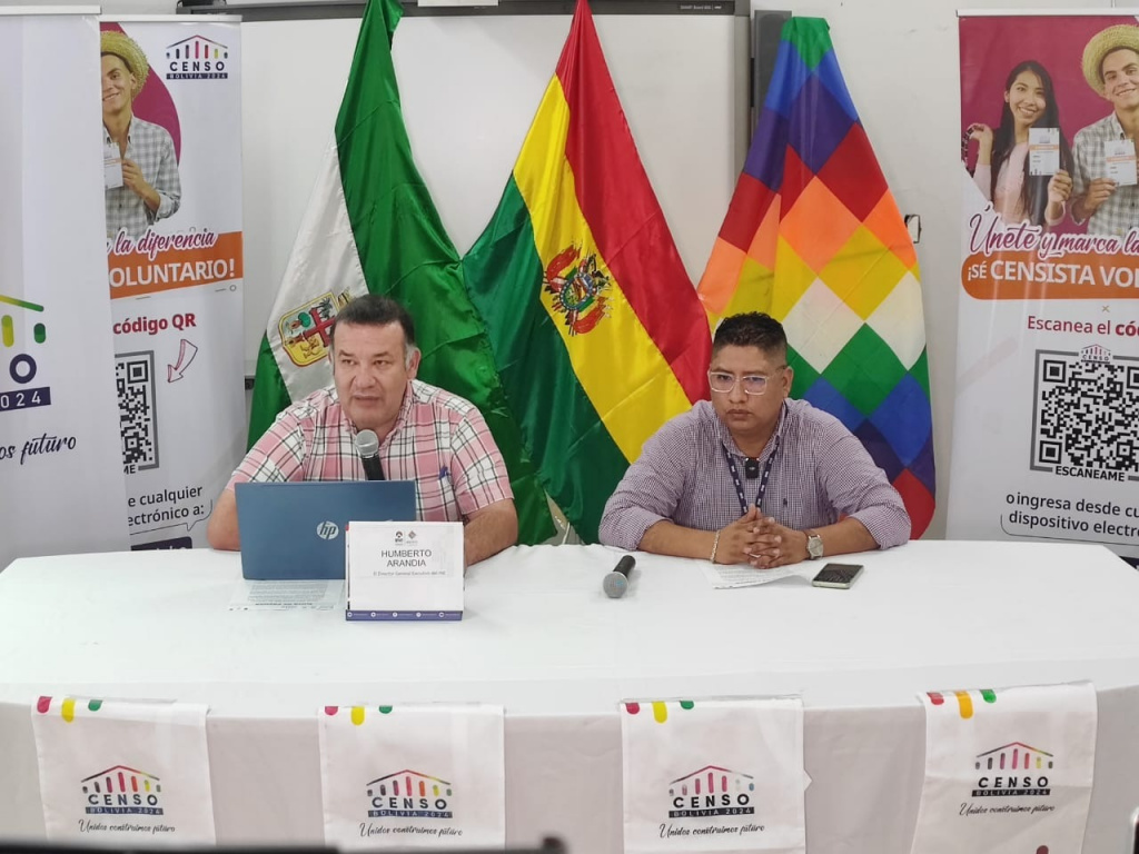 Censo 2024: Santa Cruz registra 87% en reclutamiento; faltan 31.109 voluntarios para meta departamental