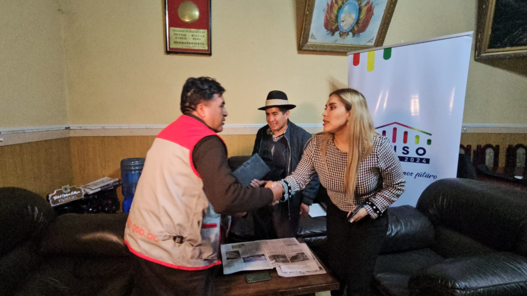 INE y autoridades de Potosí coordinan