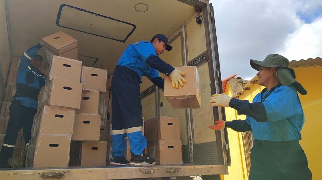 INE inicia distribución de Cajas Censales