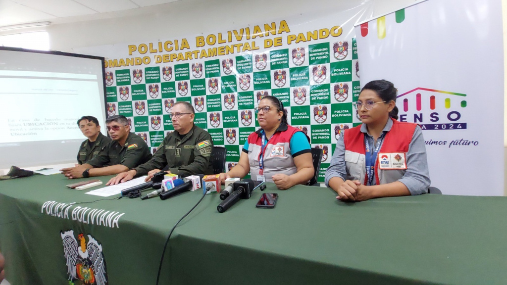 Pando cuenta con un plan de contingencia para garantizar la salud y seguridad en el Censo 2024