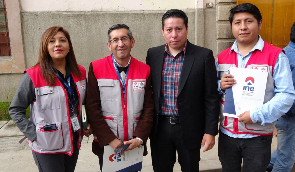 funcionarios del INE