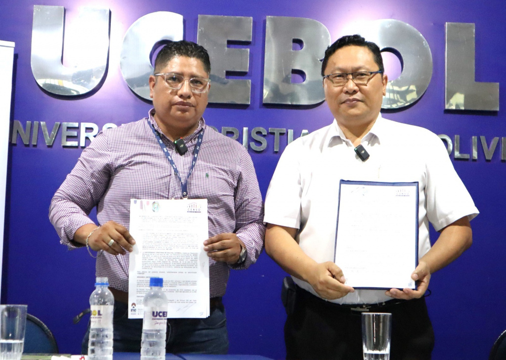 INE y Ucebol acuerdan acciones para fortalecer el operativo censal en Santa Cruz