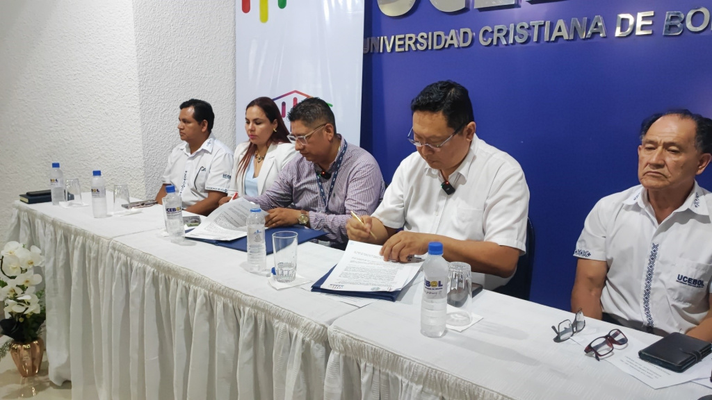 INE y Ucebol acuerdan acciones para fortalecer el operativo censal en Santa Cruz