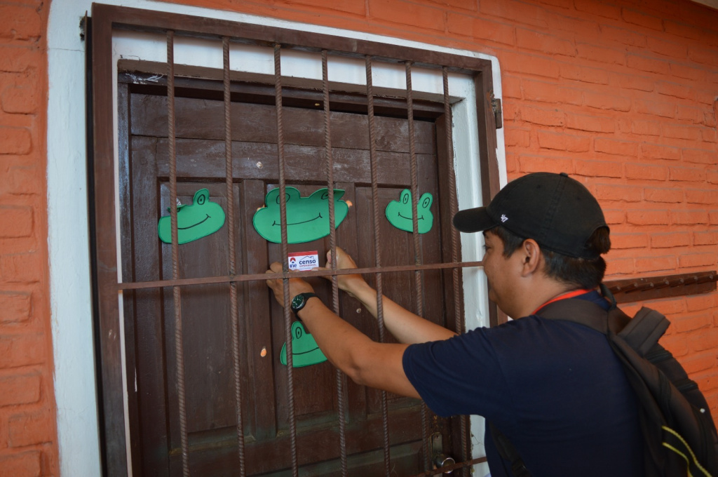  INE realiza un simulacro del Censo 2024
