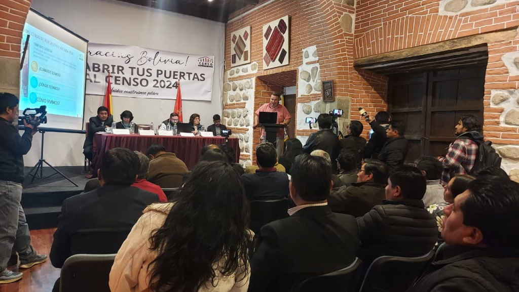 INE socializa resultados del conteo poblacional en Potosí