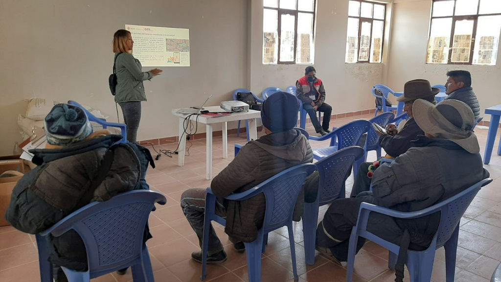 INE Oruro socializó la ACE en 14 municipios