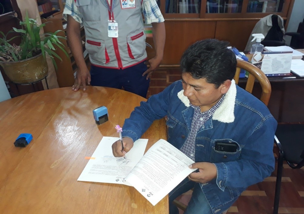 Municipio de Yamparáez compromete apoyo logístico para el inicio de la ACE