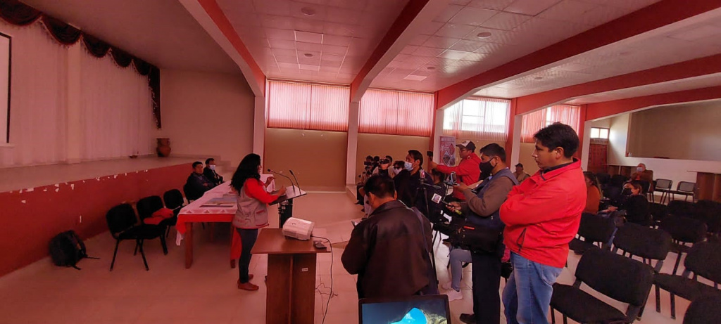 La Actualización Cartográfica Estadística se inicia en tres municipios de Potosí