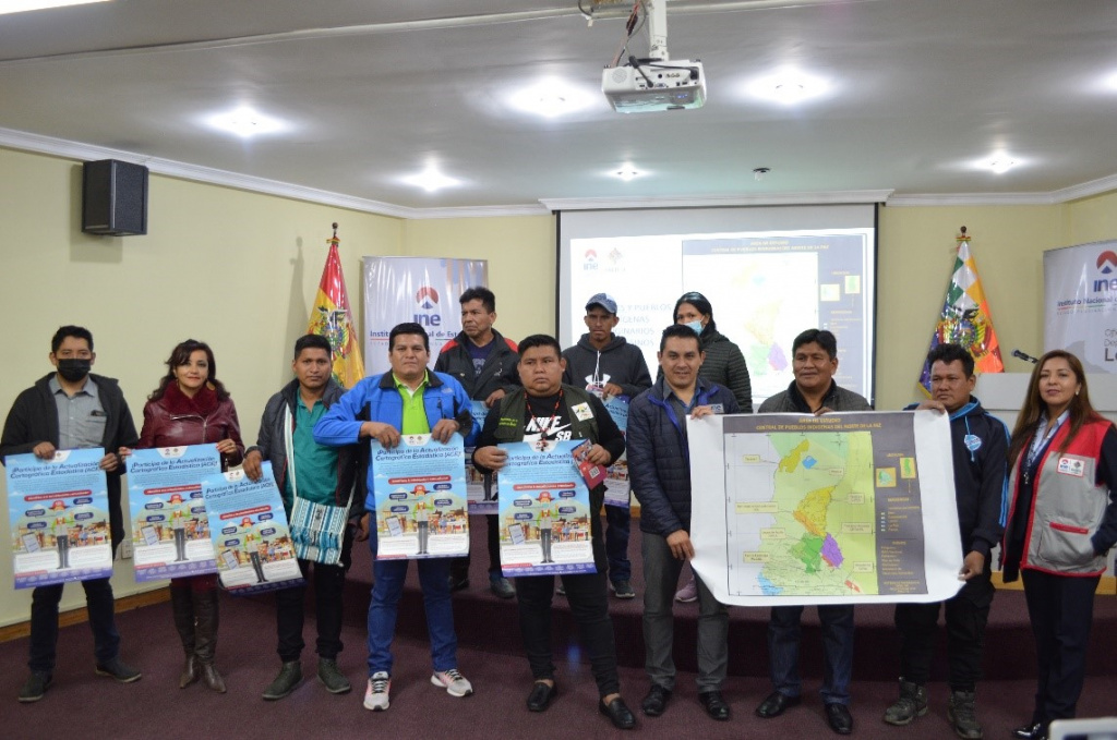 El INE socializa la ACE a las naciones indígenas y pueblos originario campesinos