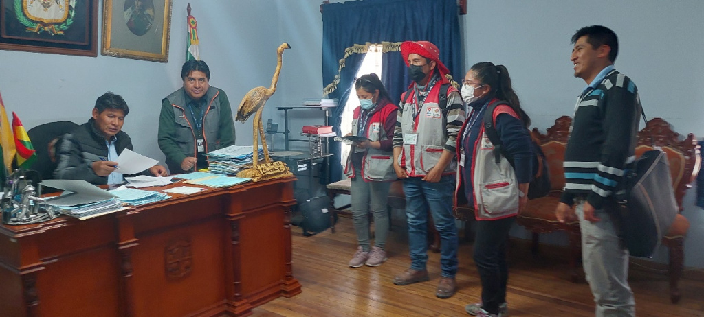 INE POTOSÍ FIRMA CONVENIO CON 3 MUNICIPIOS PARA COADYUVAR CON LA ACE