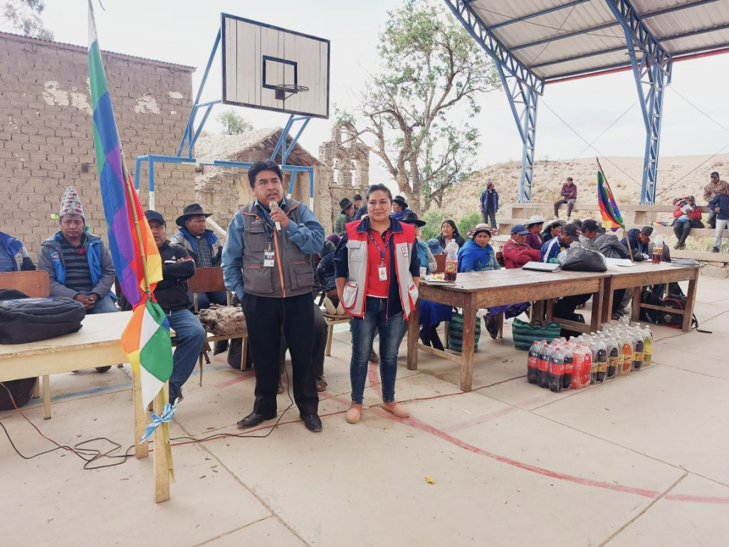 Un centenar de personas participaron en la socialización del municipio de Ckochas