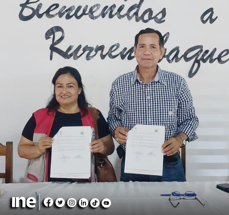 INE firma convenios con Rurrenabaque y Reyes para tareas del censo