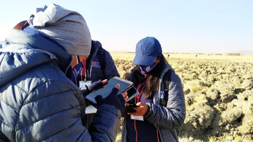 Brigadas inician el operativo en el municipio de Laja (24/08/2021)