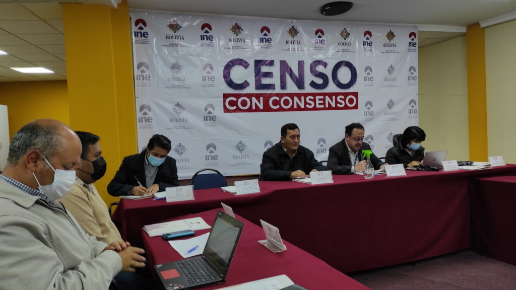 INE socializó el cuestionario censal a gobiernos departamentales, municipales y universidades